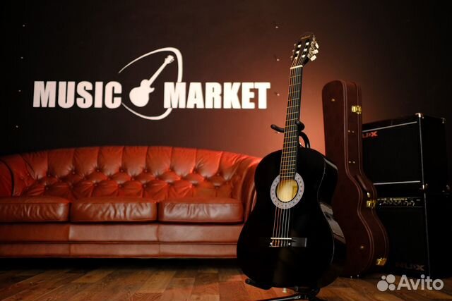 Классическая гитара 4/4 (Комплект)