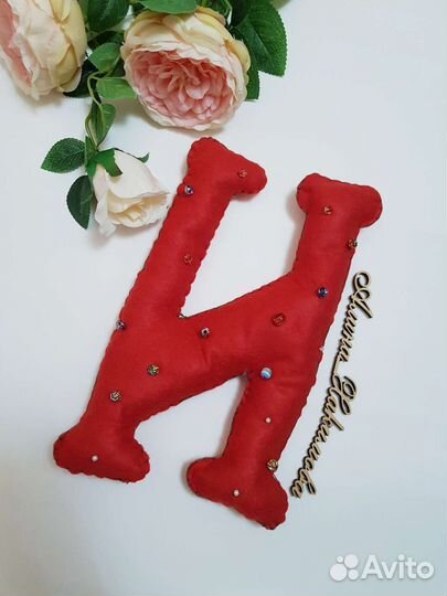 Буквы из фетра