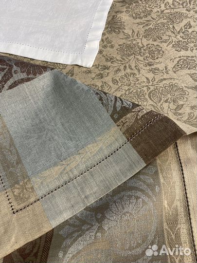 Скатерти лен полулен