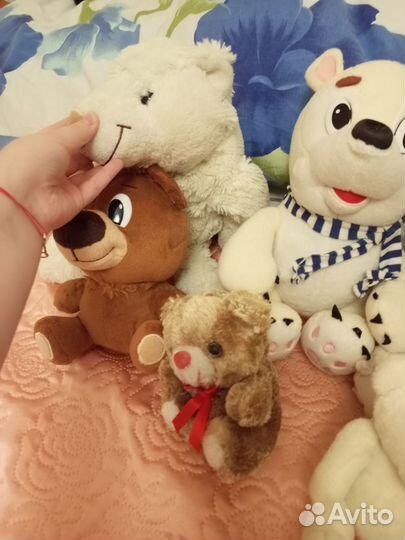 Мягкие игрушки Медведи