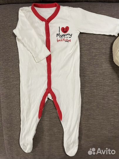 Боди Mothercare 74 см