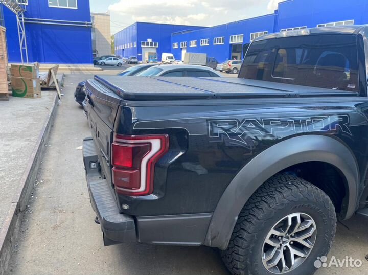 Жёсткая трёхсекционная крышка Ford F-150 Raptor