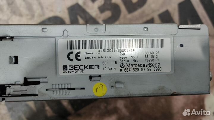 Магнитола Mercedes Vito W638