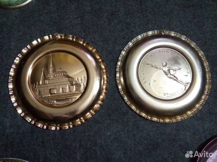 Тарель,декор,СССР