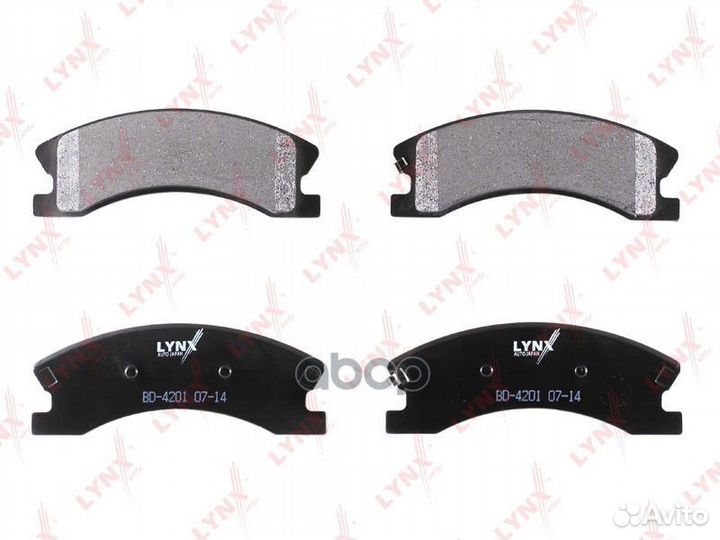 Колодки тормозные дисковые перед BD4201 LYN