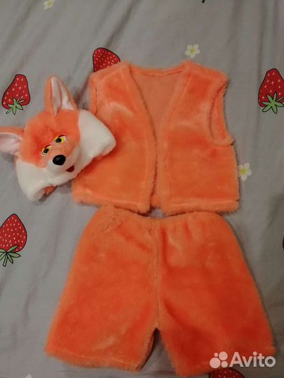 Новогодний костюм лисички