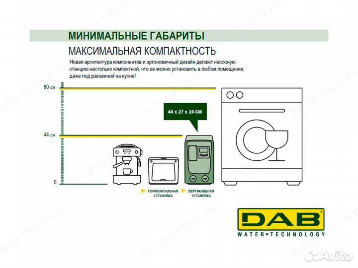 Насосная станция Даб / DAB E.Sybox mini