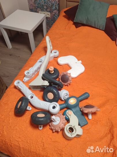 Ходунки-каталка 6 в 1 luxmom