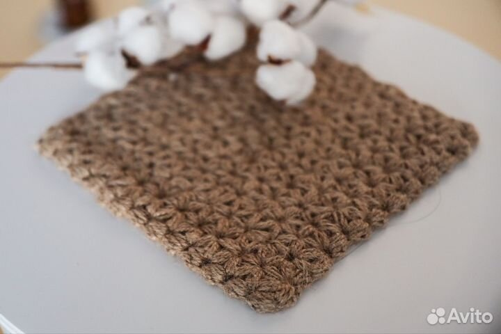 Салфетки сервировочные вязаные