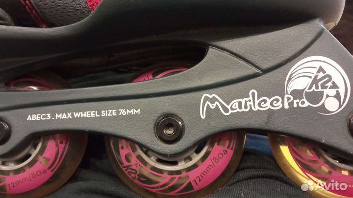 Роликовые коньки раздвижные K2 marlee PRO pack