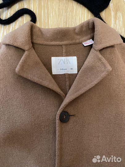Пальто zara 98