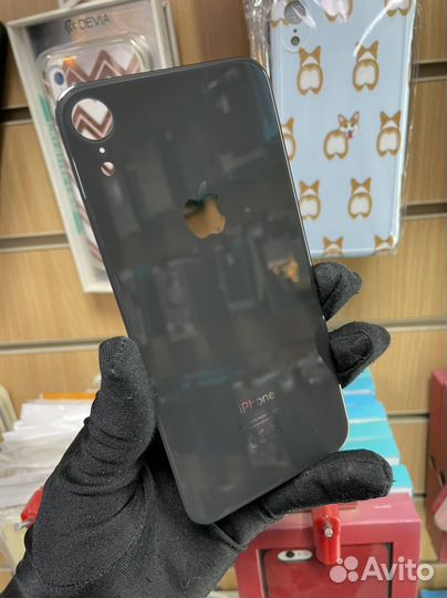 Задняя крышка iPhone XR Черная