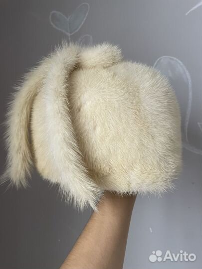 Норковая шапка женская