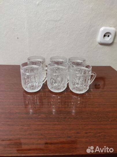 Хрустальные кружки
