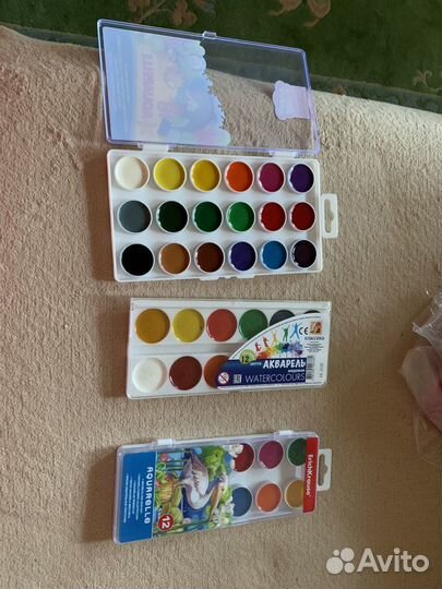 Краски акварельные