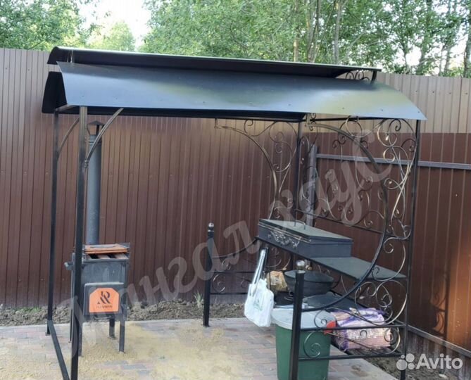 Мангал беседка