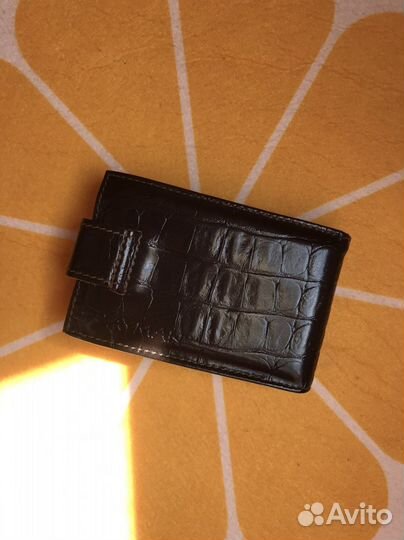 Кардхолдер кожаный