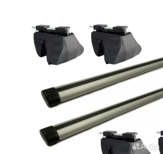 Багажник поперечины на рейлинги аэродинамика 140см