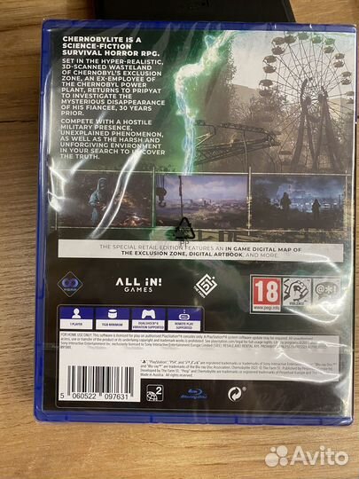Chernobylite диск для PS4 новый