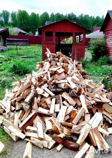 Дрова Береза навалом сухие в Выборге любого объема