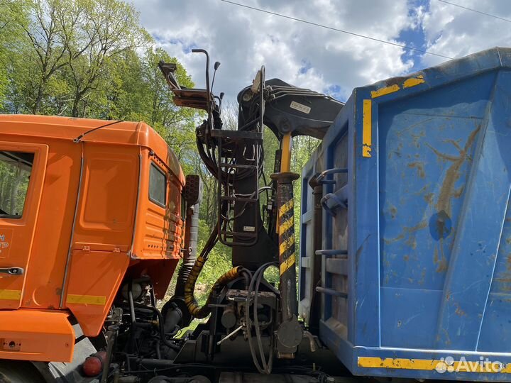 КАМАЗ 65115 с КМУ, 2017