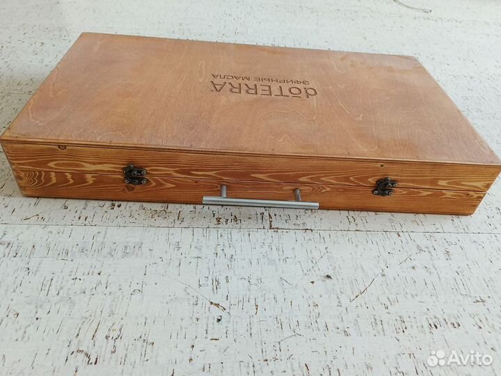 Дотерра деревянный чемоданчик для эфирных масел