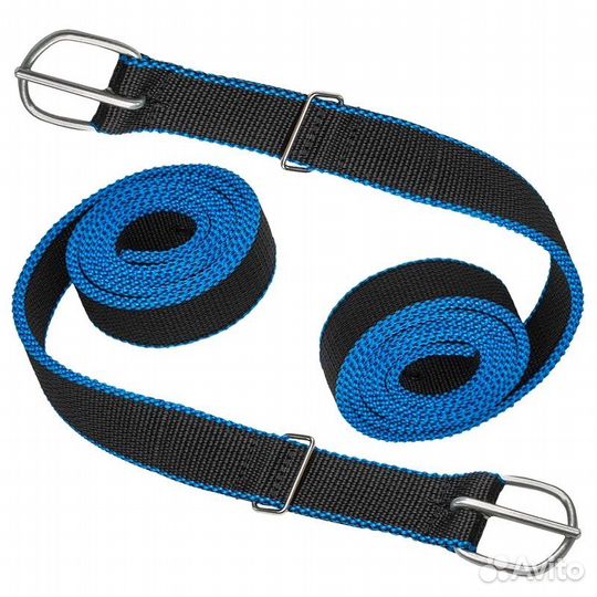 Ремень стременной для лошади двойной капрон (пара)