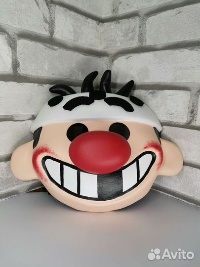 Маска Психа из м/ф Шайбу Шайбу Под заказ