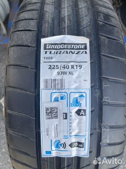 Bridgestone Turanza T005 225/40 R19 93W