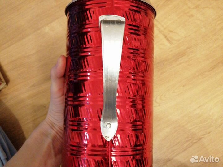 Термос времен СССР Китай, красный