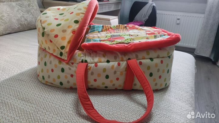 Люлька переноска для новорожденных