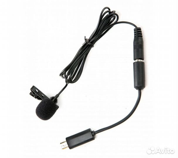 Микрофон петличный Boya BY-LM20 для камер GoPro