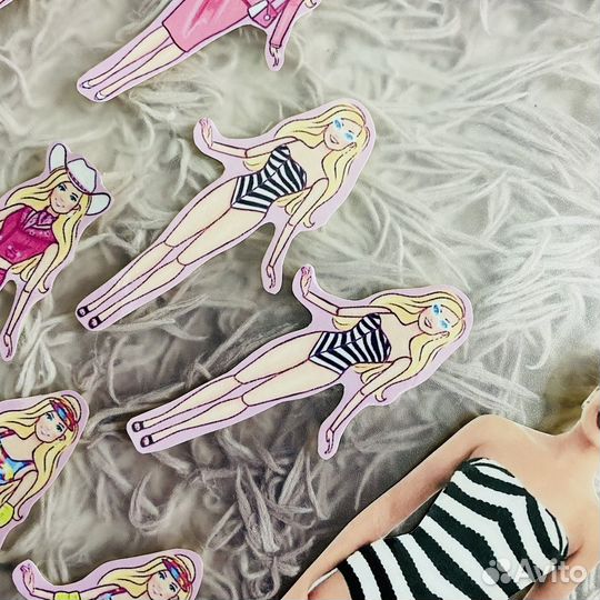 Наклейки Барби Марго Робби