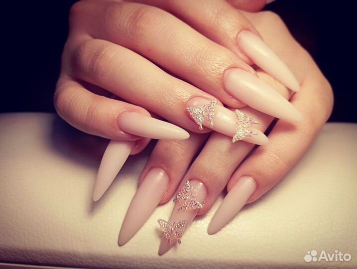 Наращивание, коррекция, ремонт ногтей