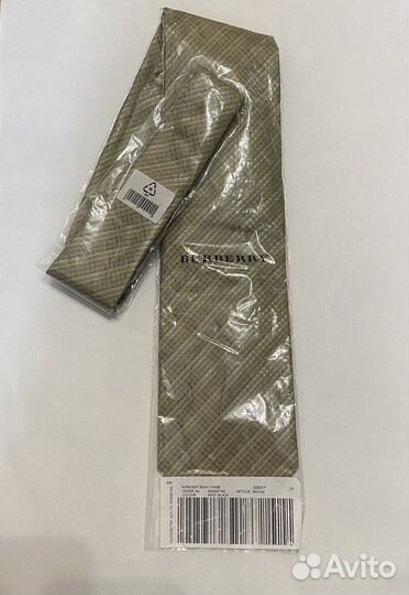 Новый шелковый галстук burberry
