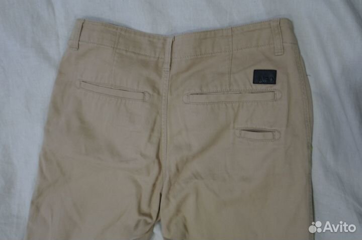 Брюки мужские или на подростка бежевые песочные