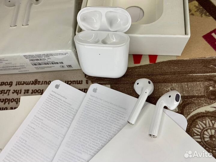 Airpods 2 Запечатанные + (Гарантия)