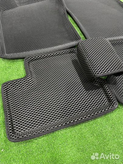 Коврики 5D 3D Ева Эва Дэу Нексия Nexia c бортиками