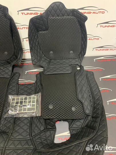 Ковры в салон 3D Honda Fit GK3, GK5, 2013-2019г