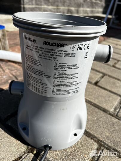 Картриджный фильтр насос для бассейна bestway