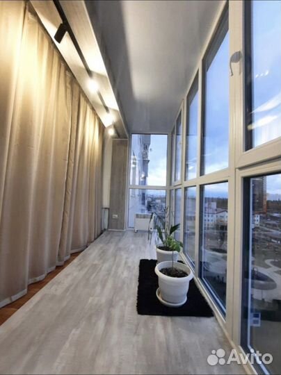 Балкон с панорамным остеклением