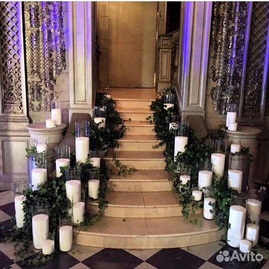 Аренда насыпных свечей