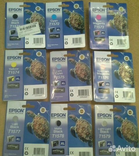 Картриджи для принтеров Epson