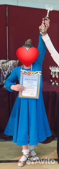 Платье для спортивно бальных танцев