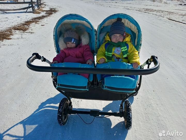 Продам коляску для двойни