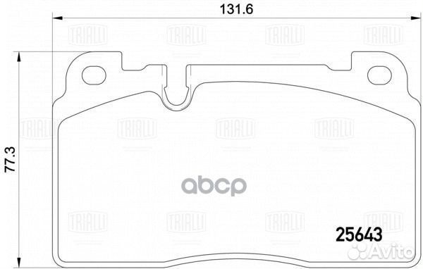 Колодки торм. для а/м Audi A6 (11) /Q5 (08) ди