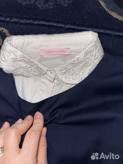 Стильняшка stilnyashka 134 сарафан с рубашкой