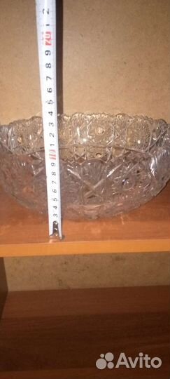 Хрустальная салатница