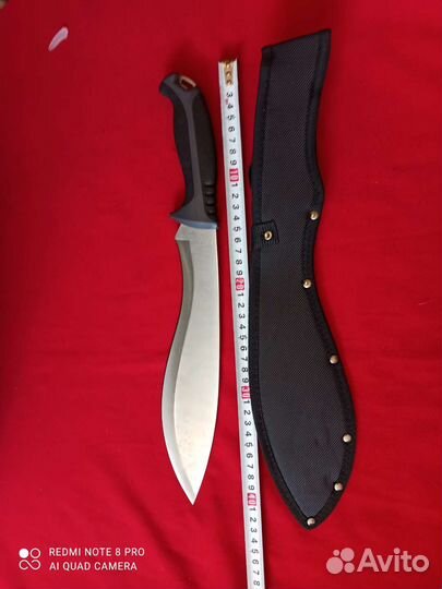Нож большой, Мачете, сталь 420J2, ножны, новый