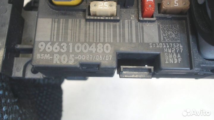 BSM Блок предохранителей Peugeot 308, 2007